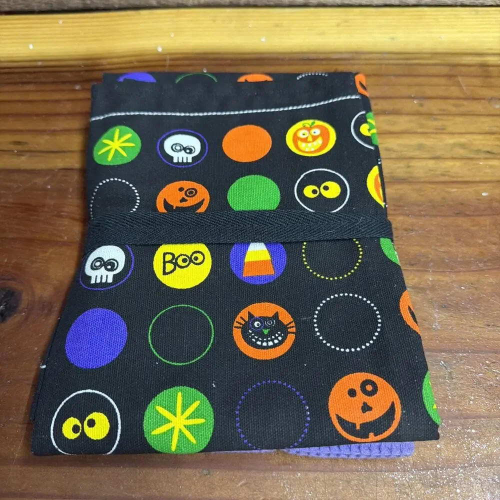 Halloween Kitchen towels Rob Blackard Set Of Two -new